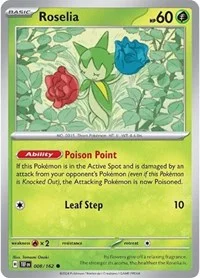Roselia | 008/162 | Normal | SV05: Temporal Forces Roselia | 008/162 | Normal | SV05: Temporal Forces