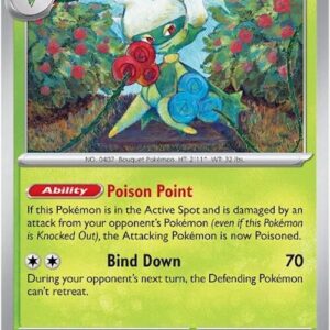 Roserade 009/162 Reverse Holofoil SV05: Temporal Forces