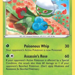 Roserade 015/196 Reverse Holofoil SWSH11: Lost Origin Roserade 015/196 Reverse Holofoil SWSH11: Lost Origin