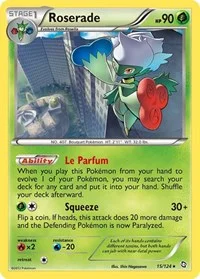 Roserade (15) | 15/124 | Normal | Dragons Exalted