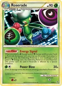 Roserade | 23/95 | Reverse Holofoil | Unleashed
