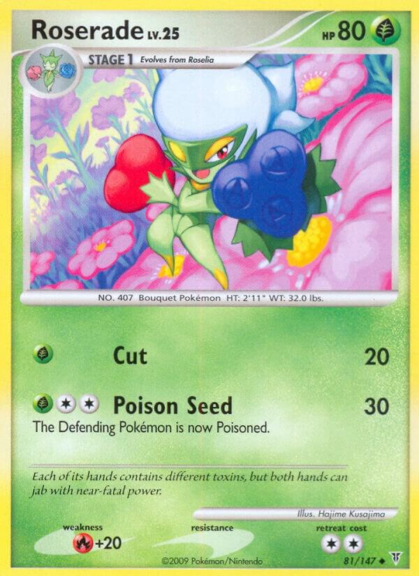 Roserade 81 Reverse Holofoil Supreme Victors Roserade 81 Reverse Holofoil Supreme Victors