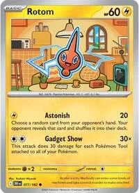 Rotom | 077/182 | Reverse Holofoil | SV10: Destined Rivals