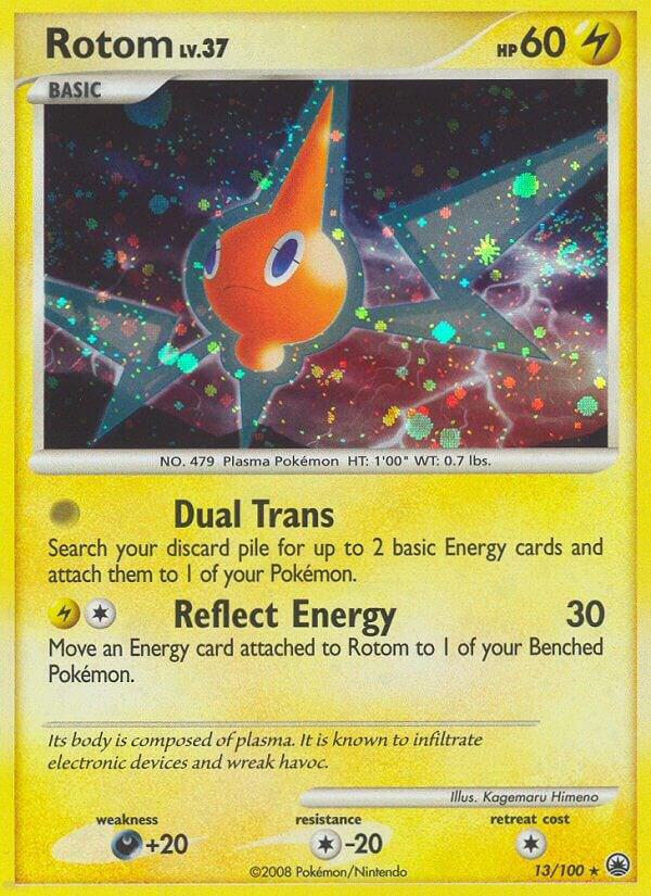 Rotom 13/100 Holofoil Majestic Dawn