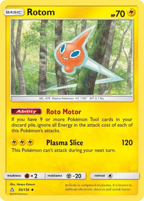 Rotom 50/156 Normal SM – Ultra Prism