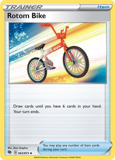 Rotom Bike 63/73 Normal Champion’s Path