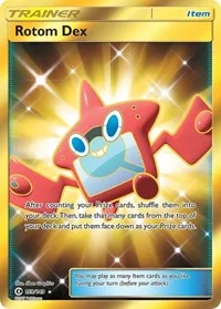 Rotom Dex (Secret) | 159/149 | Holofoil | SM Base Set