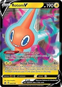 Rotom V | 045/159 | Holofoil | Crown Zenith