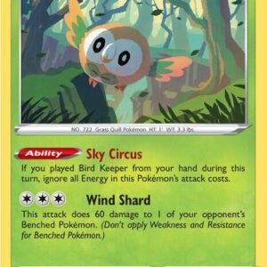 Rowlet 011/189 Reverse Holofoil SWSH03: Darkness Ablaze