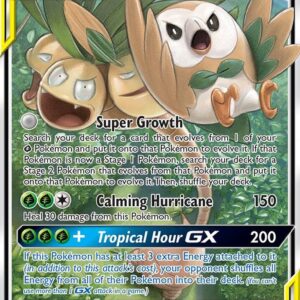 Rowlet & Alolan Exeggutor GX 1/236 Holofoil SM – Unified Minds Rowlet & Alolan Exeggutor GX 1/236 Holofoil SM – Unified Minds