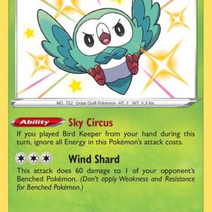 Rowlet SV001/SV122 Holofoil Shining Fates: Shiny Vault Rowlet SV001/SV122 Holofoil Shining Fates: Shiny Vault