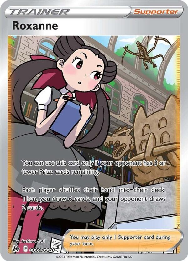 Roxanne GG66/GG70 Holofoil Crown Zenith: Galarian Gallery Roxanne GG66/GG70 Holofoil Crown Zenith: Galarian Gallery