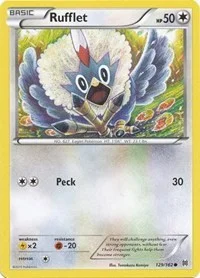 Rufflet | 129/162 | Reverse Holofoil | XY - BREAKthrough