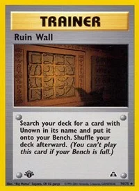 Ruin Wall | 74/75 | Unlimited | Neo Discovery