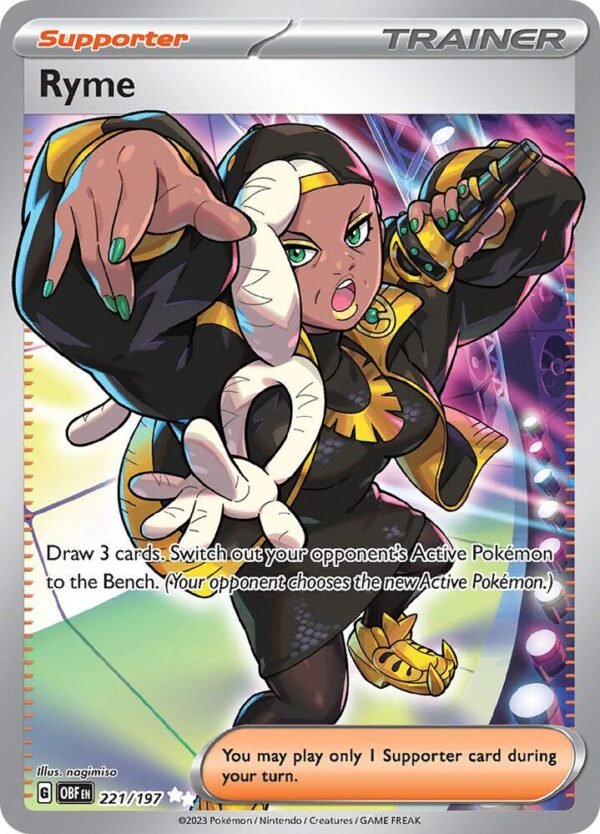 Ryme 221/197 Holofoil SV03: Obsidian Flames