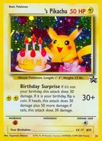 ______'s Pikachu | 24/53 | Holofoil | WoTC Promo