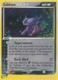 Sableye | 10/100 | Holofoil | Sandstorm