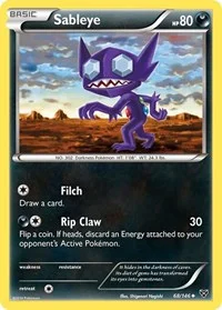 Sableye | 68/146 | Normal | XY Base Set