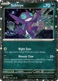 Sableye (Cosmos Holo) | 136/193 | Holofoil | Miscellaneous Cards & Products