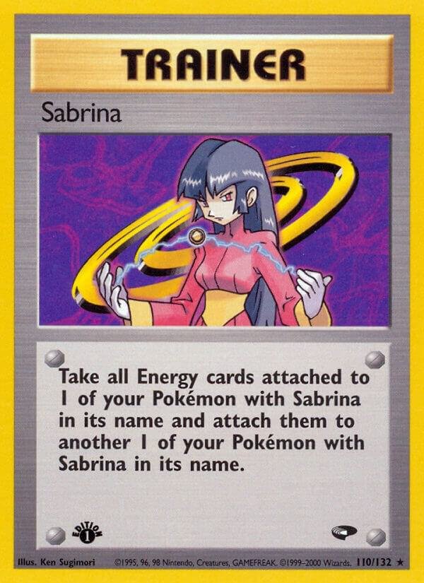 Sabrina (110) 110/132 1st Edition Gym Challenge