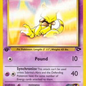 Sabrina’s Abra (93) 093/132 1st Edition Gym Challenge