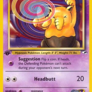 Sabrina’s Drowzee 092/132 Unlimited Gym Heroes Sabrina’s Drowzee 092/132 Unlimited Gym Heroes