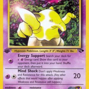 Sabrina’s Drowzee 095/132 1st Edition Gym Challenge