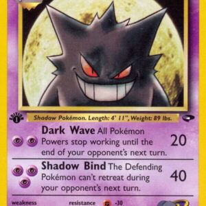 Sabrina’s Gengar 029/132 1st Edition Gym Challenge
