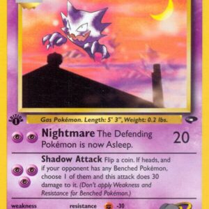 Sabrina’s Haunter 055/132 1st Edition Gym Challenge