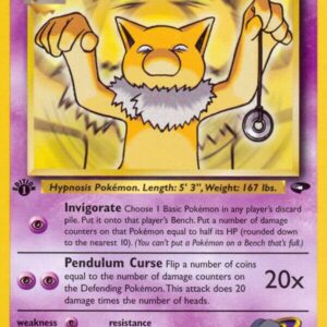 Sabrina’s Hypno 056/132 1st Edition Gym Challenge