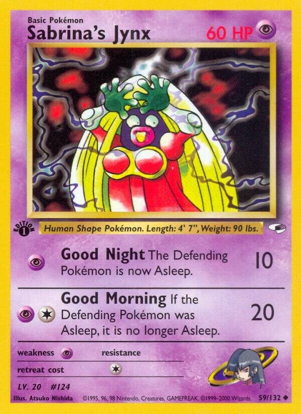 Sabrina’s Jynx 059/132 Unlimited Gym Heroes