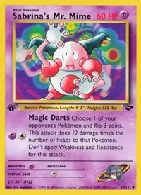 Sabrina's Mr. Mime | 059/132 | Unlimited | Gym Challenge