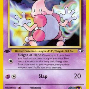 Sabrina’s Mr. Mime 094/132 1st Edition Gym Heroes Sabrina’s Mr. Mime 094/132 1st Edition Gym Heroes