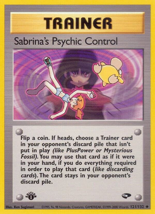 Sabrina’s Psychic Control 121/132 Unlimited Gym Challenge