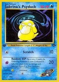 Sabrina's Psyduck | 099/132 | Unlimited | Gym Challenge