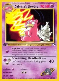 Sabrina's Slowbro | 060/132 | Unlimited | Gym Heroes
