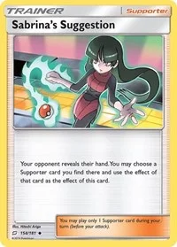 Sabrina's Suggestion | 154/181 | Normal | SM - Team Up