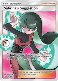 Sabrina's Suggestion (Full Art) | 181/181 | Holofoil | SM - Team Up
