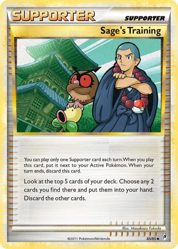 Sage’s Training 85/95 Reverse Holofoil Call of Legends Sage’s Training 85/95 Reverse Holofoil Call of Legends