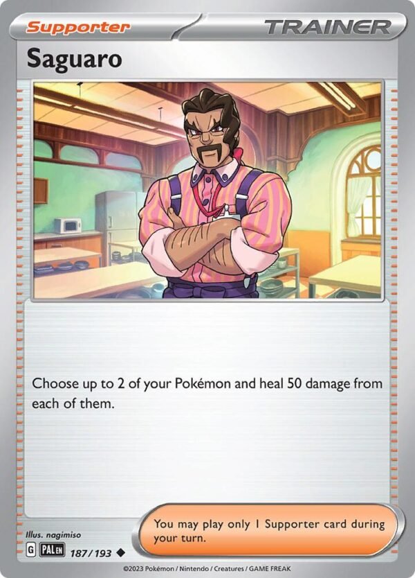 Saguaro 187/193 Normal SV02: Paldea Evolved