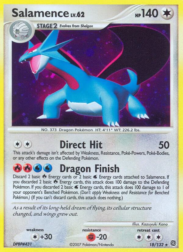 Salamence 18/132 Reverse Holofoil Secret Wonders Salamence 18/132 Reverse Holofoil Secret Wonders