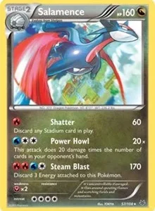 Salamence | 57/108 | 057/108 | Normal | Deck Exclusives