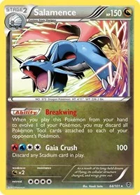 Salamence | 64/101 | Holofoil | Plasma Blast