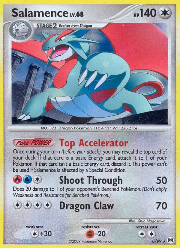 Salamence 8/99 Holofoil Arceus