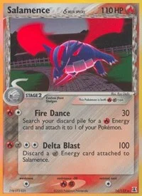 Salamence (Delta Species) | 14/113 | Holofoil | Delta Species