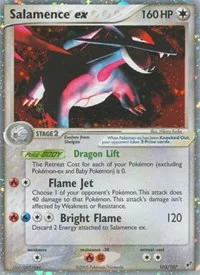Salamence ex | 103/107 | Holofoil | Deoxys