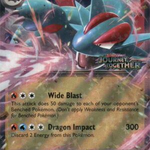 Salamence ex 114/159 (Journey Together Stamped) Holofoil Miscellaneous Cards & Products Salamence ex 114/159 (Journey Together Stamped) Holofoil Miscellaneous Cards & Products
