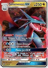 Salamence GX | 44/70 | Holofoil | Dragon Majesty