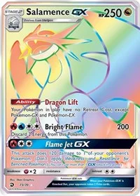 Salamence GX (Secret) | 73/70 | Holofoil | Dragon Majesty Salamence GX (Secret) | 73/70 | Holofoil | Dragon Majesty
