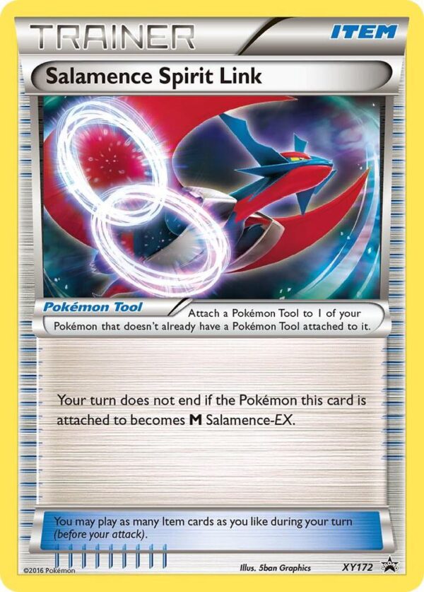 Salamence Spirit Link XY172 Normal XY Promos
